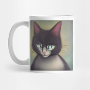 Secretive cat Mug